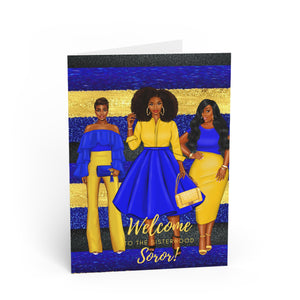 Welcome to the Sisterhood Soror Greeting Cards