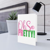 Oh So Pretty Greeting Cards