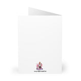 AKA 1908 Long Hair Greeting Cards (5 Pack)