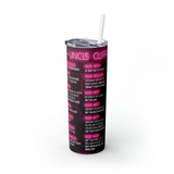 Uncle Clifford's Rules Skinny Tumbler