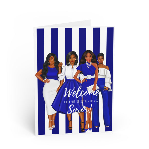 Welcome to the Sisterhood Soror Greeting Cards