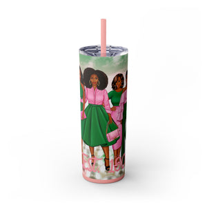 Girls of 1908 Skinny Tumbler