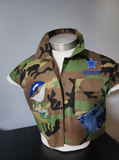 YOUR TEAM Embroidery Camo Jacket