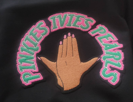 Ivy Hands Chenille Patch