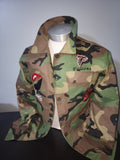 YOUR TEAM Embroidery Camo Jacket