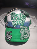Green Pretty Girl Bougie Trucker Hat