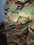 YOUR TEAM Embroidery Camo Jacket