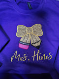 Pencil Bow Sweatshirt