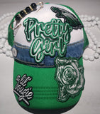 Green Pretty Girl Bougie Trucker Hat