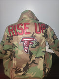 Falcons RISE UP Camo Jacket