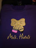 Pencil Bow Sweatshirt