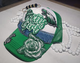 Green Pretty Girl Bougie Trucker Hat
