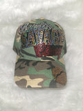 Savage Hats Red/Gold-Gold Lips