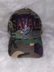 Savage Hat-Purple Lips