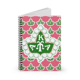 Ivies and Pearls Spiral Notebook - Ruled Line