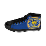 The Real Blue and Gold Women's Classic Sneakers
