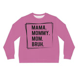 BRUH-Pink Lightweight Sweatshirt